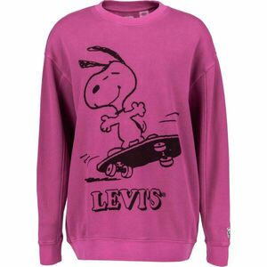 Levi's® UNBASIC CREW SWEATSHIRT Női pulóver, rózsaszín, méret kép