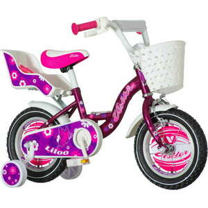 Gyerek kerékpár VENERA LILOO 12" Rózsaszín színű 120064 kép