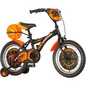 Gyerek kerékpár Venera BASKET 16" narancssárga fekete színű 1160051 kép