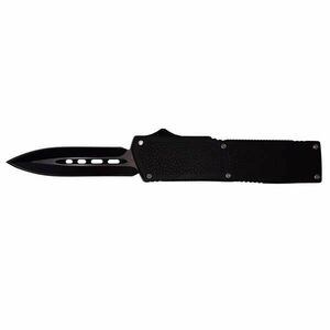 IdeallStore® automata kés, 19, 5 cm, fekete, tokkal együtt kép