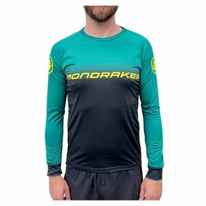 MONDRAKER-Enduro/Trail Jersey long, british racing green/black/yellow Zöld XL kép