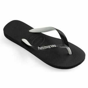 HAVAIANAS TOP MIX Uniszex flip-flop papucs, fekete, veľkosť 39/40 kép