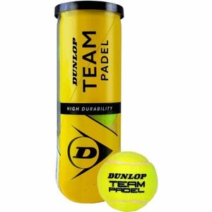 Dunlop TEAM PADEL 3PET Padel labda, sárga, méret kép