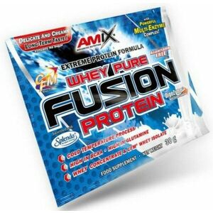 Protein szeletek és kekszek Amix Amix Whey-Pro Fusion - 30g - Double White Chocolate kép