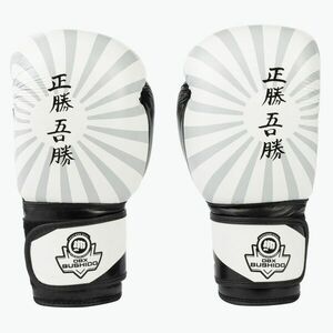 Bushido Japan sparring boxkesztyű fehér B-2v8-12oz kép