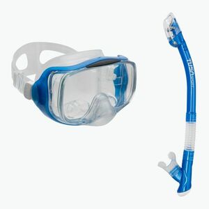 TUSA maszk + snorkel szett kék UC 3325P kép