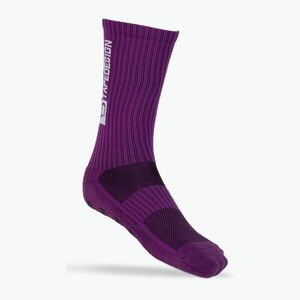 Férfi futball zokni Tapedesign csúszásgátló lila kép