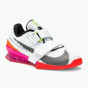 Nike Romaleos 4 Olympic Colorway súlyemelő cipő fehér/fekete/bright crimson kép