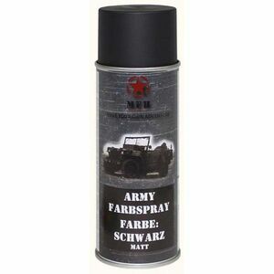MFH army spray matt fekete kép