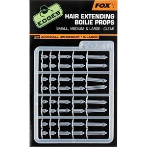 FOX Edges Hair Extending Boilie Props Clear S32+M32+L16db kép