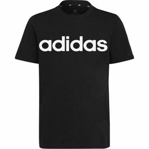 adidas U LIN TEE Fiú póló, fekete, veľkosť 128 kép