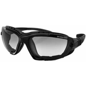 Bobster Renegade Convertibles Gloss Black/Clear Photochromic Motoros szemüveg kép