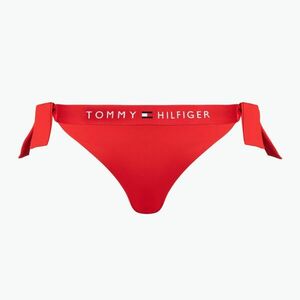 Tommy Hilfiger Side Tie Cheeky fürdőruha alsó piros kép