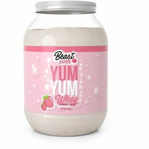 BeastPink Yum Yum Whey Protein 1000 g, strawberry splash kép