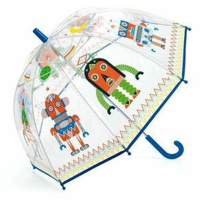 Djeco Gyönyörű dizájnos esernyő - Robotok kép