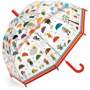 Djeco Gyönyörű dizájnos esernyő - Esőben kép