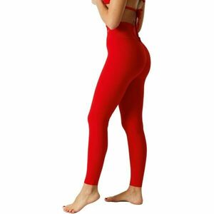 GOLDBEE VÉKONY LEGGING Női legging, piros, veľkosť L kép