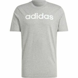 adidas LIN SJ T Férfi póló, szürke, veľkosť S kép