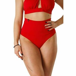 GOLDBEE SHAPEWEAR SWIMWEAR BOTTOMS Női karcsúsító bikini alsó, piros, méret kép