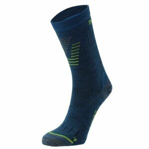 Devold HIKING MERINO LIGHT SOCK Magasszárú gyapjú zokni, kék, veľkosť 44-47 kép