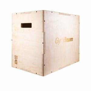 PlyoBox Wood Plyometric Doboz - GymBeam kép