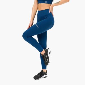 Női leggings Gym Glamour push up klasszikus kék 313 kép