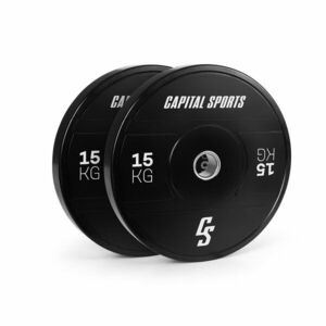 Capital Sports Elongate 2020, tárcsák, 2 x 15 kg, kemény gumi, 50, 4 mm kép