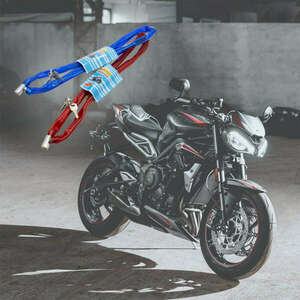 Láncos kerékpár- és motorzár, 100 cm (635) kép
