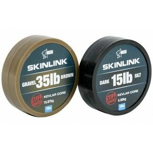 Nash SkinLink Stiff 35 lb 10 m Dark Silt kép