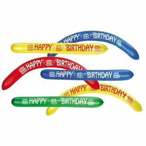 Amscan Balloons Happy Birthday 2 db kép