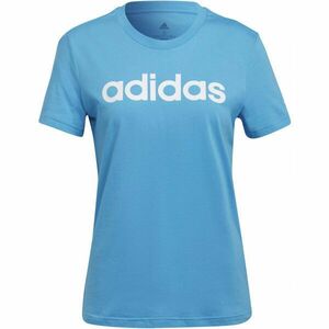 adidas LIN T Női póló, kék, veľkosť M kép