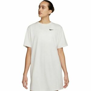 Nike NSW SWSH SS DRESS W Női ruha, fehér, veľkosť S kép