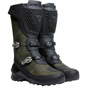 Dainese Seeker Gore-Tex® Boots Black/Army Green 43 Motoros csizmák kép