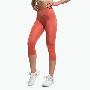 Női Gymshark Training leggings 7/8 föld narancssárga kép