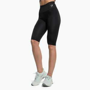 Női Gymshark edzőtermi leggings fekete/fehér kép