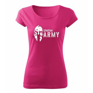 DRAGOWA női póló spartan army, rózsaszín 150g/m2 kép