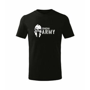 DRAGOWA Gyerek rövid ujjú póló Spartan army, fekete kép