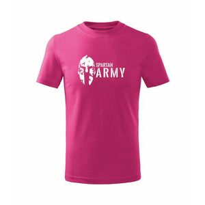 DRAGOWA Gyerek rövid ujjú póló Spartan army rózsaszín kép