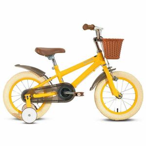 Stitch 008 gyerek kerékpár 14" sárga kép