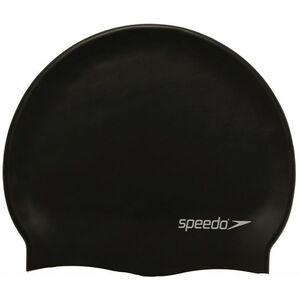 úszósapka speedo plain flat silicon cap fekete kép