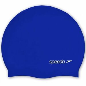 Gyerek úszósapka speedo plain flat silicone junior kék kép