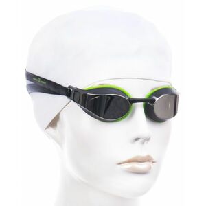 úszószemüveg mad wave x-look mirror racing goggles zöld kép