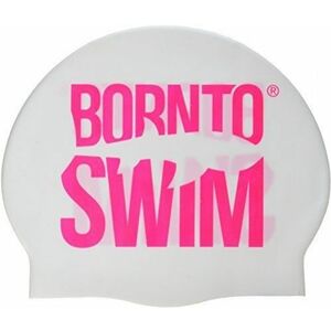 úszósapka borntoswim classic silicone pink/clear kép