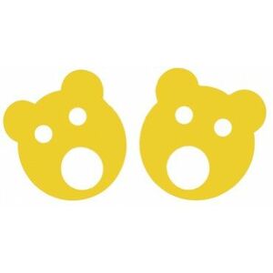 Karúszók matuska dena bear rings 160x27mm sárga kép