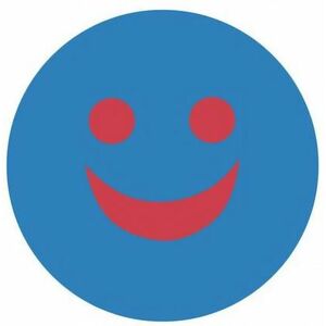 úszódeszka matuska dena emoji kickboard kék kép