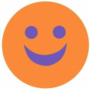 úszódeszka matuska dena emoji kickboard narancssárga kép