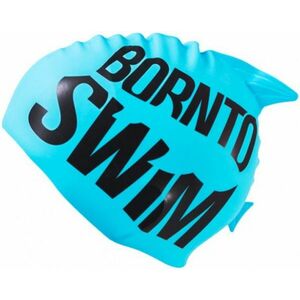 Gyermek úszósapka borntoswim guppy junior swim cap kék kép