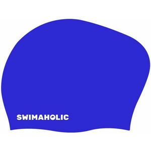 úszósapka hosszú hajra swimaholic long hair cap kék kép