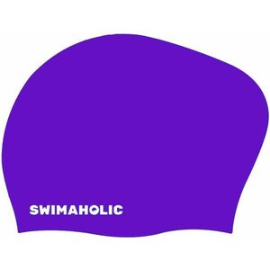 úszósapka hosszú hajra swimaholic long hair cap lila kép