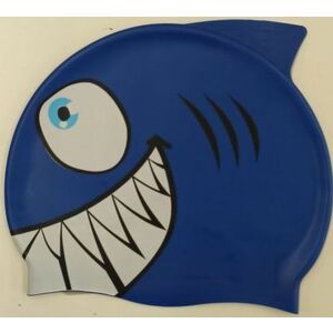 Gyermek úszósapka borntoswim shark junior swim cap sötétkék kép